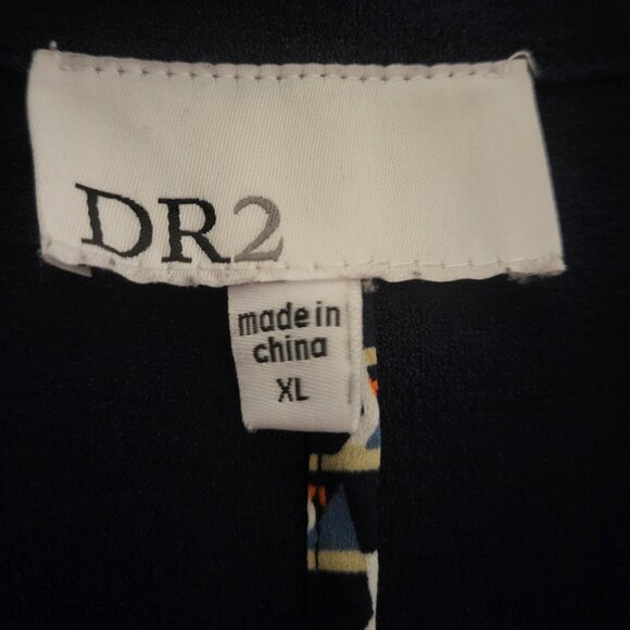 Women's Navy Button Blazer XL - Picture 5 of 5